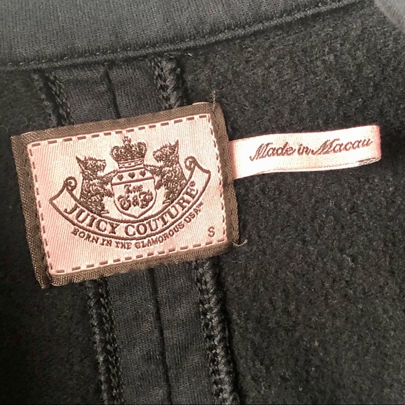 Juicy Couture Black Moto Jacket - Picture 4 of 14